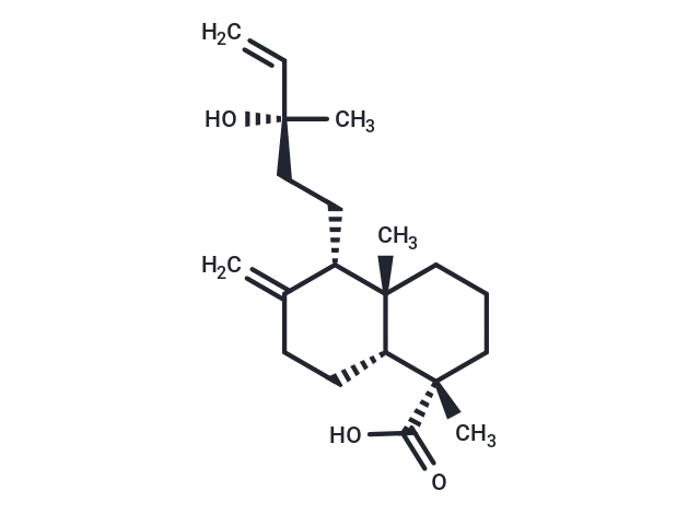13-Hydroxylabda-8(17) 13-Hydroxylabda-8(17),14-dien-18-oic acid