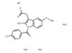 Indomethacin sodium hydrate