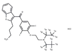 Amiodarone-d10 Hydrochloride