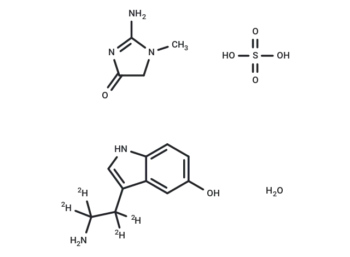 α,α,β,β-d4-Serotonin-Creatinine Sulfate Complex H2O
