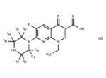 Enoxacin-d8 HCl