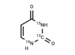 Uric acid-13C-15N2