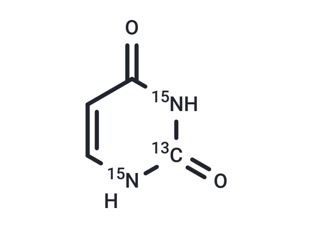 Uric acid-13C-15N2