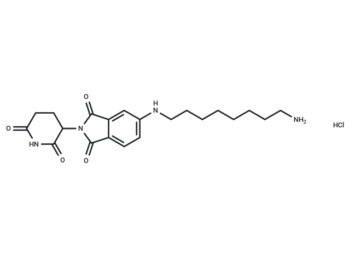 Pomalidomide-5-C8-NH2 hydrochloride
