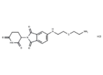 Thalidomide-5-NH-PEG1-NH2 hydrochloride