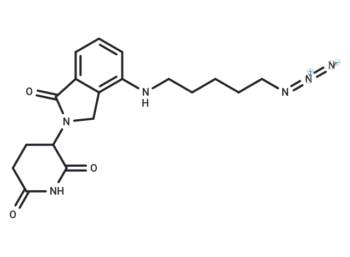 Lenalidomide 4'-alkyl-C5-azide