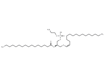 1-1(Z)-Hexadecenyl-2-Palmitoyl-sn-glycero-3-PE