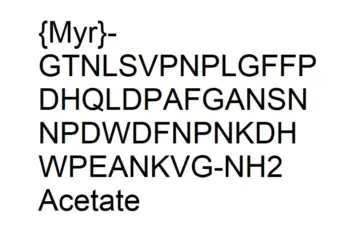 Bulevirtide (Myrcludex B) acetate