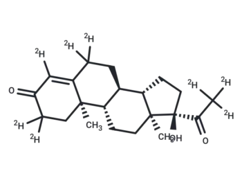 17α-Hydroxyprogesterone-d8