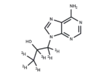 9-(2-hydroxypropyl)adenine-d6