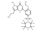 N-Desmethyl Sildenafil-d8