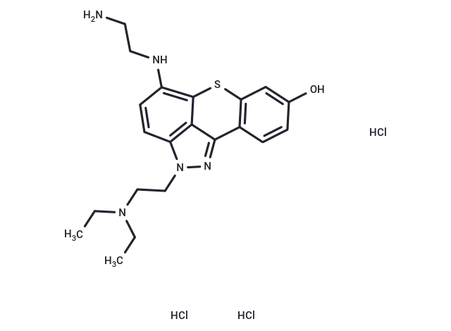 Ledoxantrone trihydrochloride