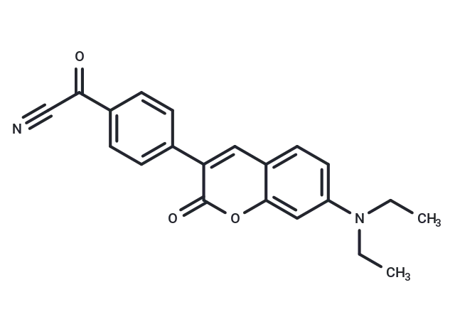 4-(7-Diethylaminocoumarin-3-yl)benzoyl cyanide