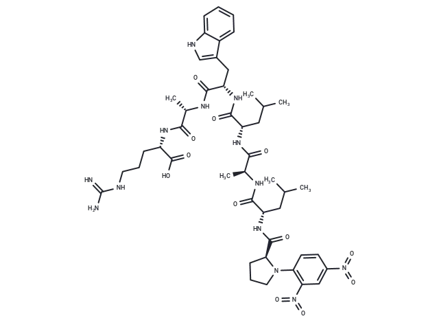 DNP-Pro-Leu-Ala-Leu-Trp-Ala-Arg-OH