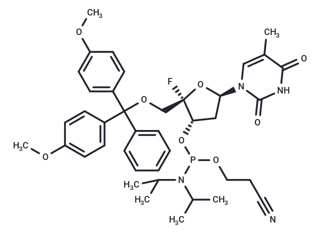DMTr-4'-F-5-Me-U-CED phosphoramidite