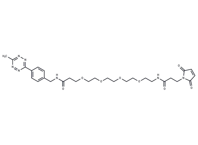 Me-Tet-PEG4-Maleimide