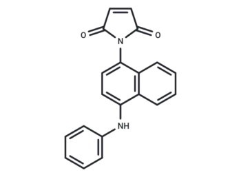 N-(4-Anilino-1-naphthyl)maleimide