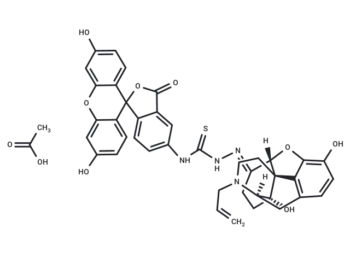 Naloxone fluorescein acetate