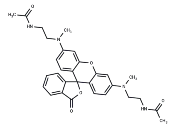 N,N'-Bis[2-(acetamido)ethyl]-N,N'-dimethyl rhodamine