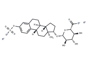 Estradiol 3-sulfate 17β-Glucuronide potassium salt