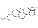 Dehydroisoandrosterone 3-acetate