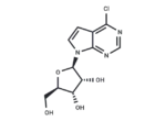 6-Chloro-7-deazapurine-β-D-riboside
