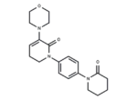 3-Morpholino-1-(4-(2-oxopiperidin-1-yl)phenyl)-5,6-dihydropyridin-2(1H)-one 1 3-Morpholino-1-(4-(2-oxopiperidin-1-yl)phenyl)-5
