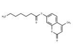 4-Methylumbelliferyl heptanoate