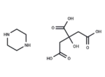Piperazine citrate
