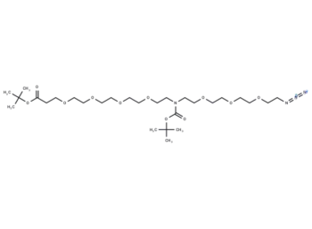 N-(Azido-PEG3)-N-Boc-PEG4-Boc