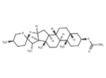 SMILAGENIN ACETATE