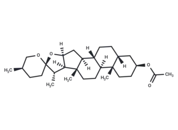 SMILAGENIN ACETATE