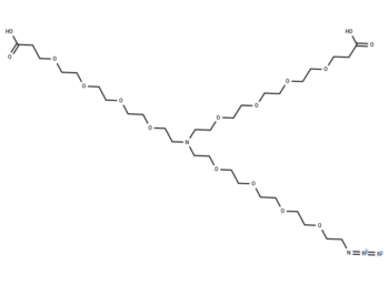 N-(Azido-PEG4)-N-bis(PEG4-acid)