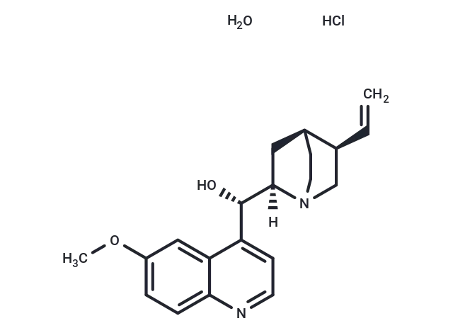 Quinidine hydrochloride monohydrate