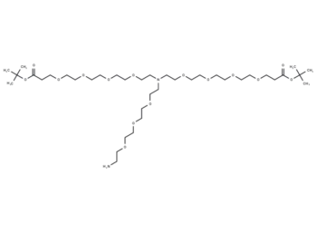 N-(Amino-PEG3)-N-bis(PEG4-Boc)