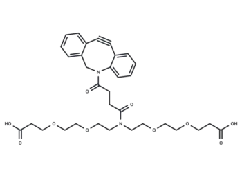N-DBCO-N-bis(PEG2-C2-acid)