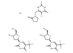 Trifluridine/tipiracil hydrochloride mixture