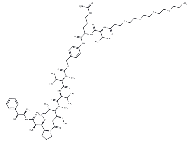 Amino-PEG4-Val-Cit-PAB-MMAE