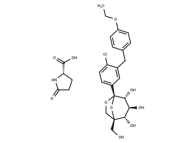Ertugliflozin L-pyroglutamic acid