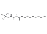 Amino-PEG2-C2-hydrazide-Boc 1 Amino-PEG2-C2-hydrazide-Boc