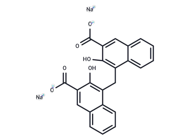 Pamoic acid disodium