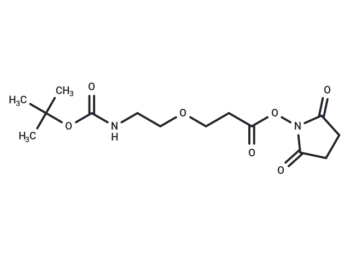 Boc-N-PEG1-C2-NHS ester