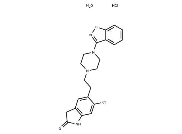 Ziprasidone hydrochloride monohydrate