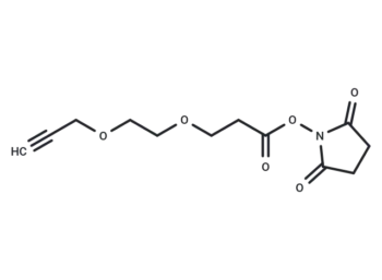 Propargyl-PEG2-NHS ester