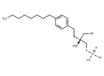 FTY720 (S)-Phosphate
