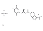 Sitagliptin phosphate monohydrate 1 Sitagliptin phosphate monohydrate