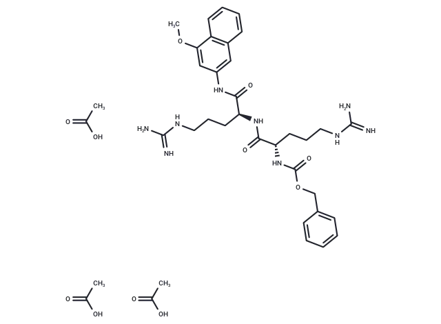 Z-Arg-Arg-4MβNA triacetate