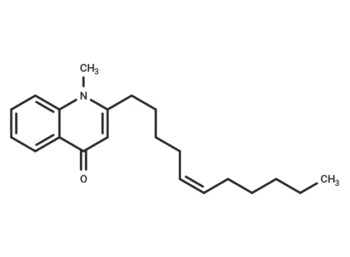 4(1H)-Quinolinone, 1-methyl-2-(5Z)-5-undecen-1-yl-