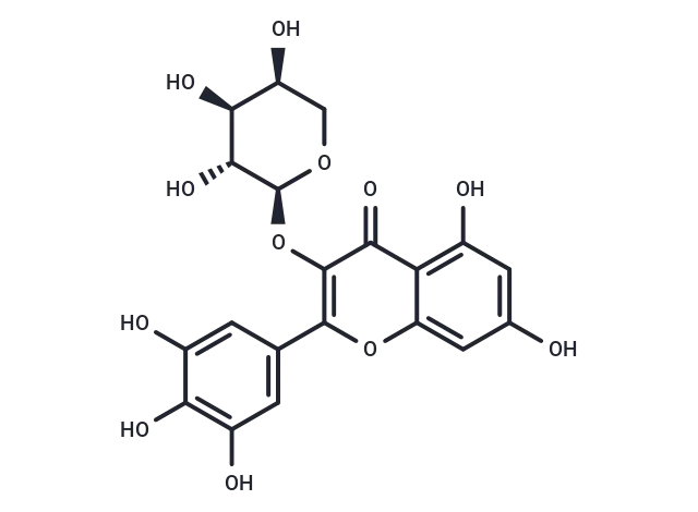 Myricetin 3-O-α-L-arabinopyranoside
