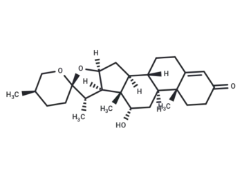 (25R)-12α-Hydroxyspirost-4-en-3-one